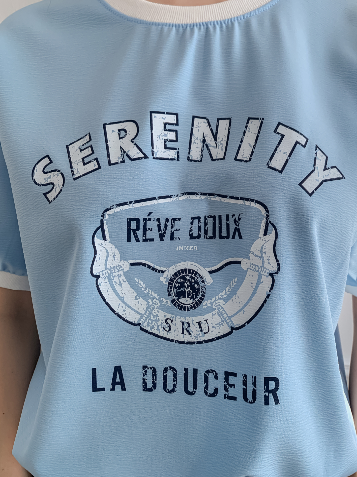 ラウンドネック半袖プリントスウェット | 詳細画像22