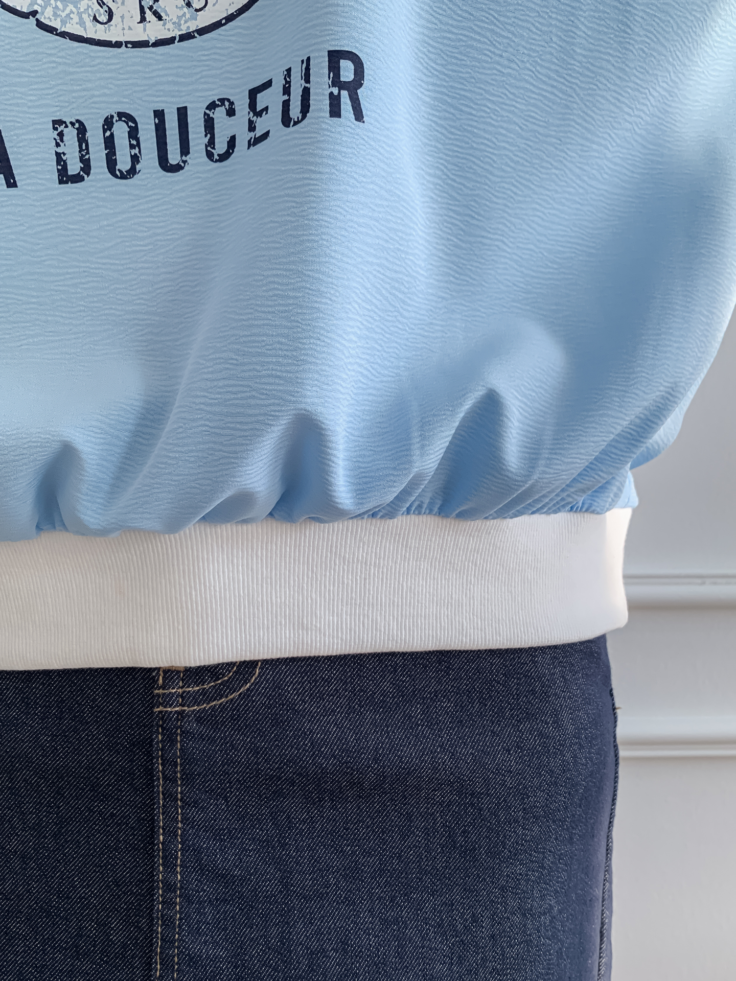 ラウンドネック半袖プリントスウェット | 詳細画像23