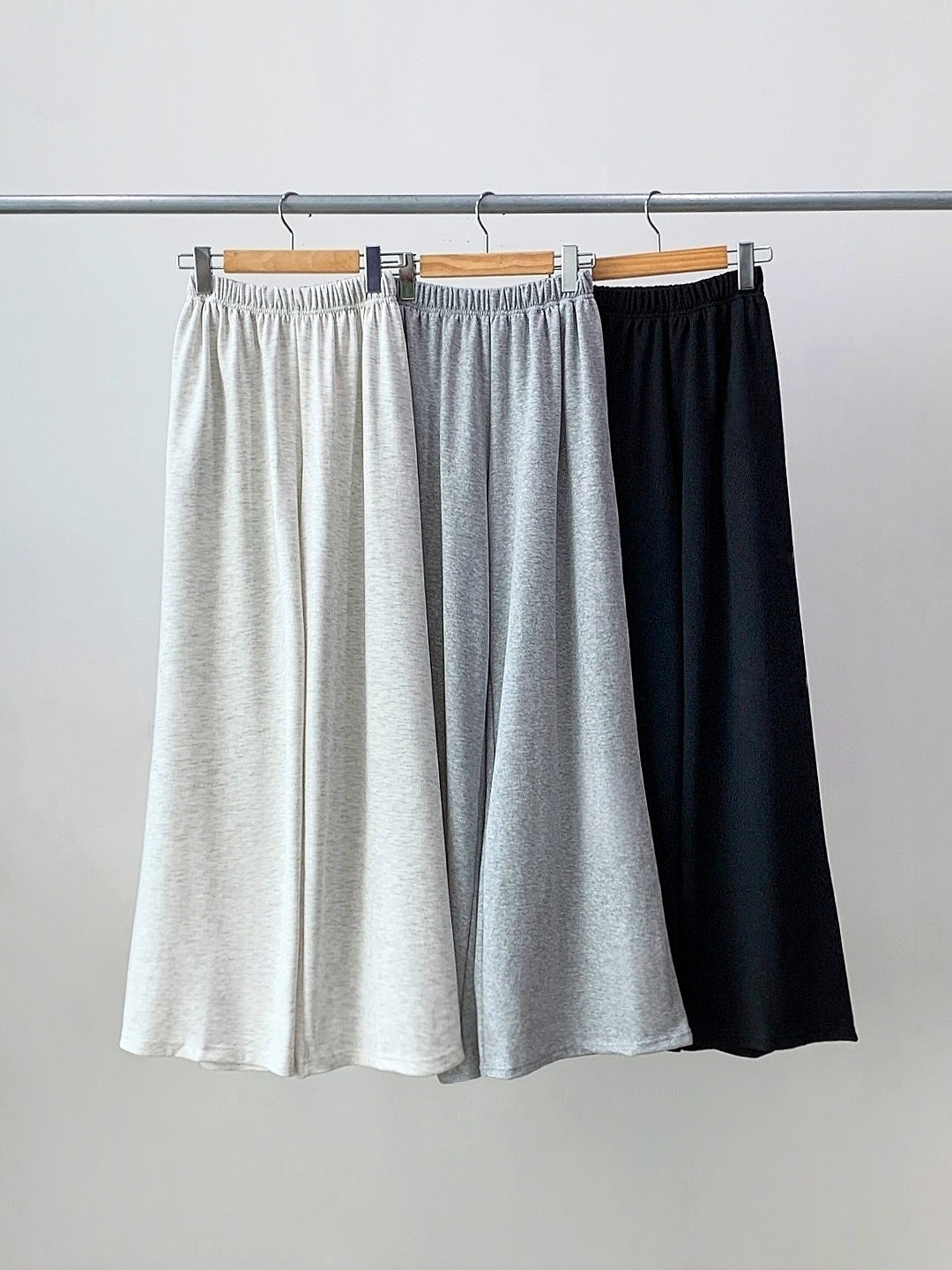 ワンショルダーポケットウエストゴムドルマンレイヤード風半袖ワイドセットアップ | 詳細画像19