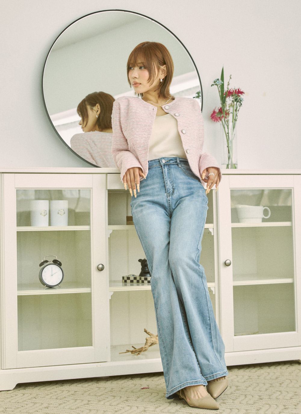 リボン(固定)スリングバック | DHOLIC | 詳細画像9