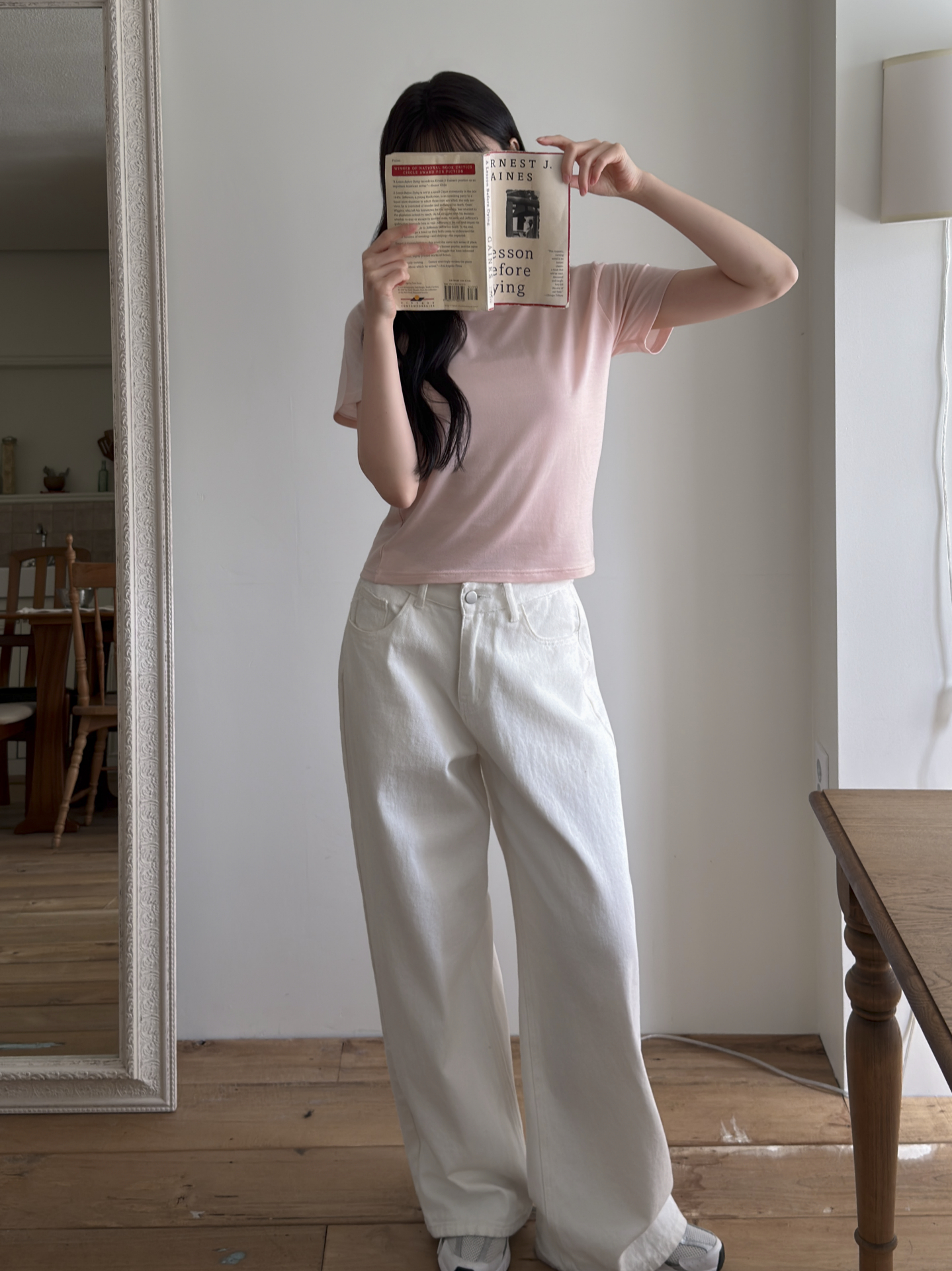 ストレッチラウンドネックベーシック半袖Tシャツ | 詳細画像7