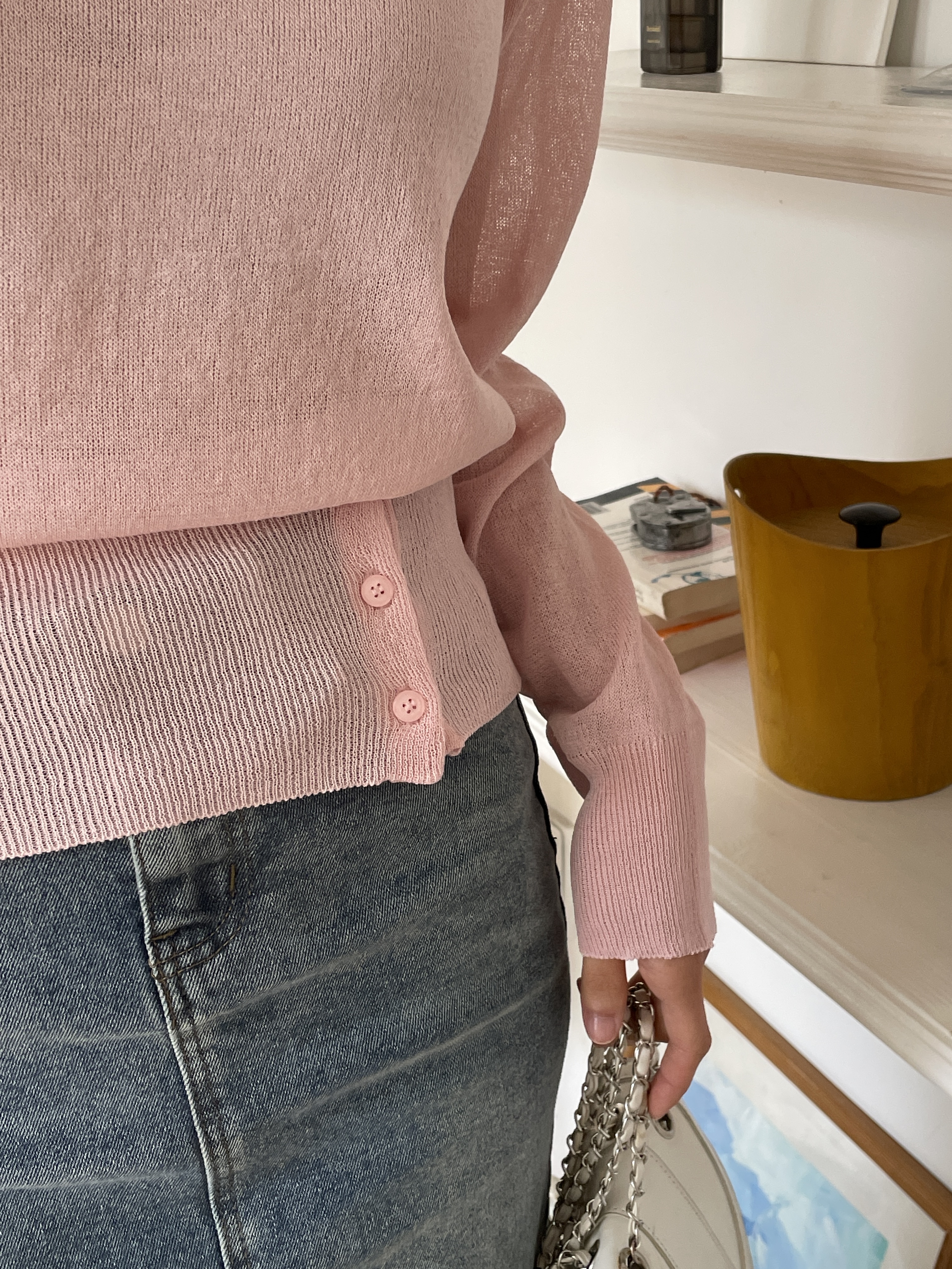 ベーシックスリム長袖ニット | 詳細画像10