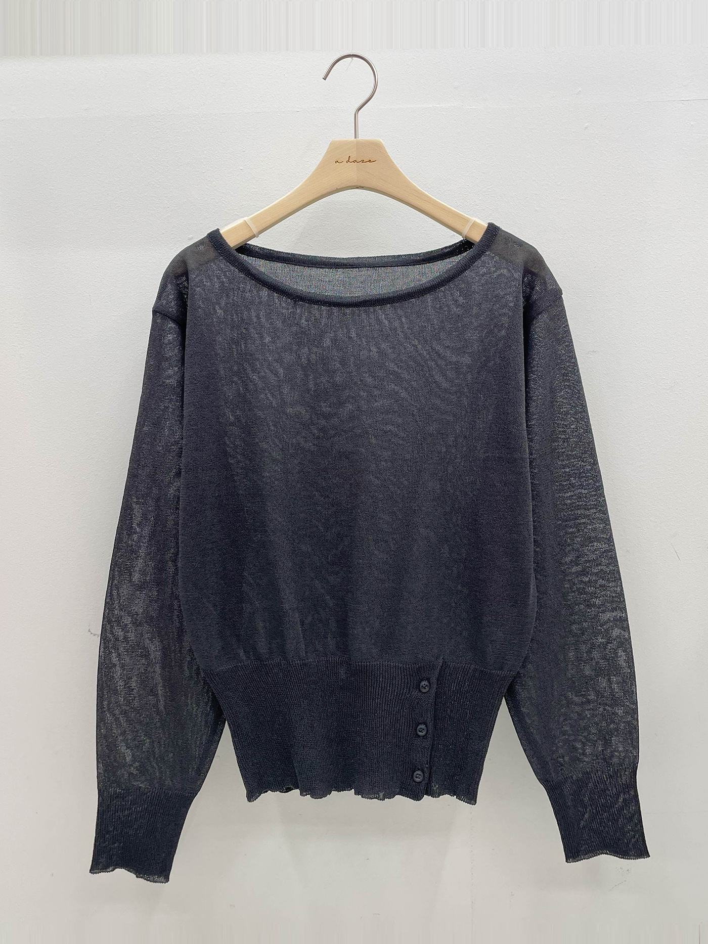 ベーシックスリム長袖ニット | 詳細画像19