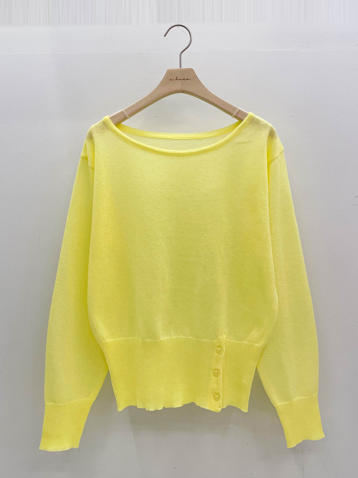 ベーシックスリム長袖ニット | 詳細画像16