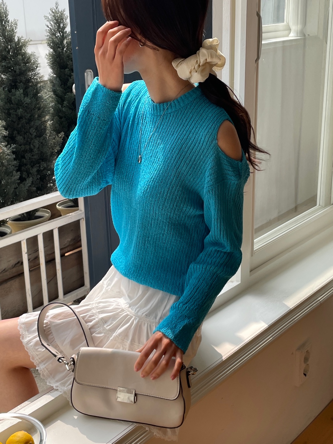 ブークレスリットベーシック長袖ニット | 詳細画像12