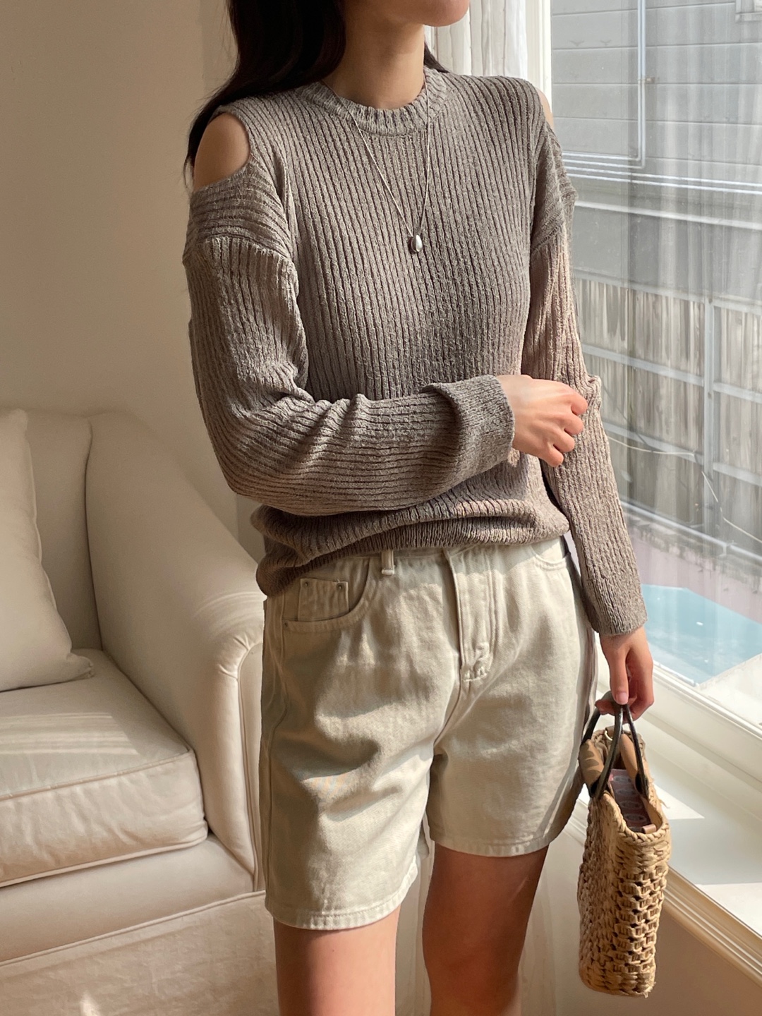 ブークレスリットベーシック長袖ニット | 詳細画像9