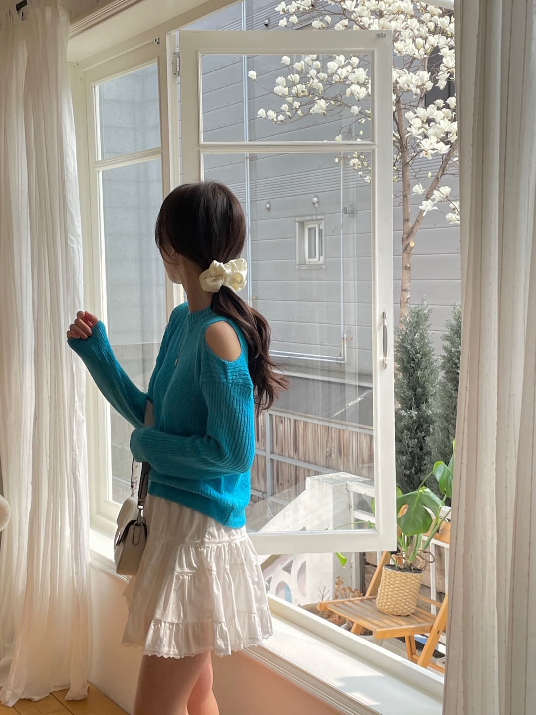 ブークレスリットベーシック長袖ニット | 詳細画像13