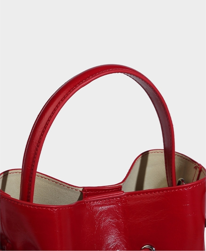 ベルトドローストリンググロスDリング無地ショルダーバッグストラップセット(バックルあり) | 詳細画像13