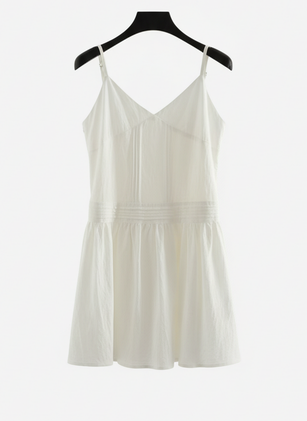 ピンタックギャザーAラインミニキャミワンピース | 詳細画像7