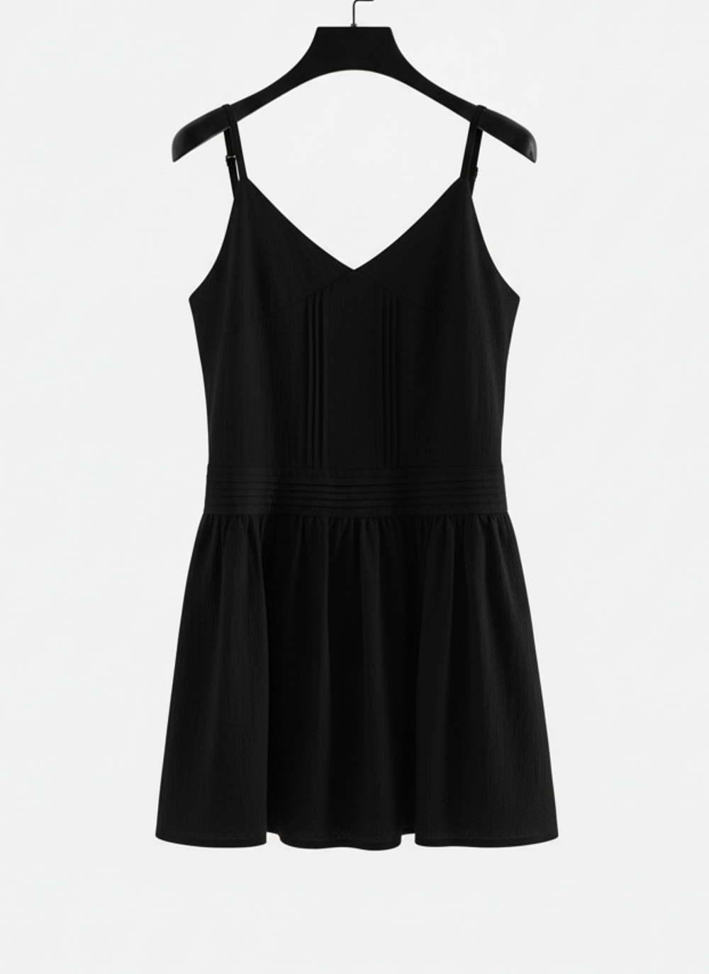 ピンタックギャザーAラインミニキャミワンピース | 詳細画像8