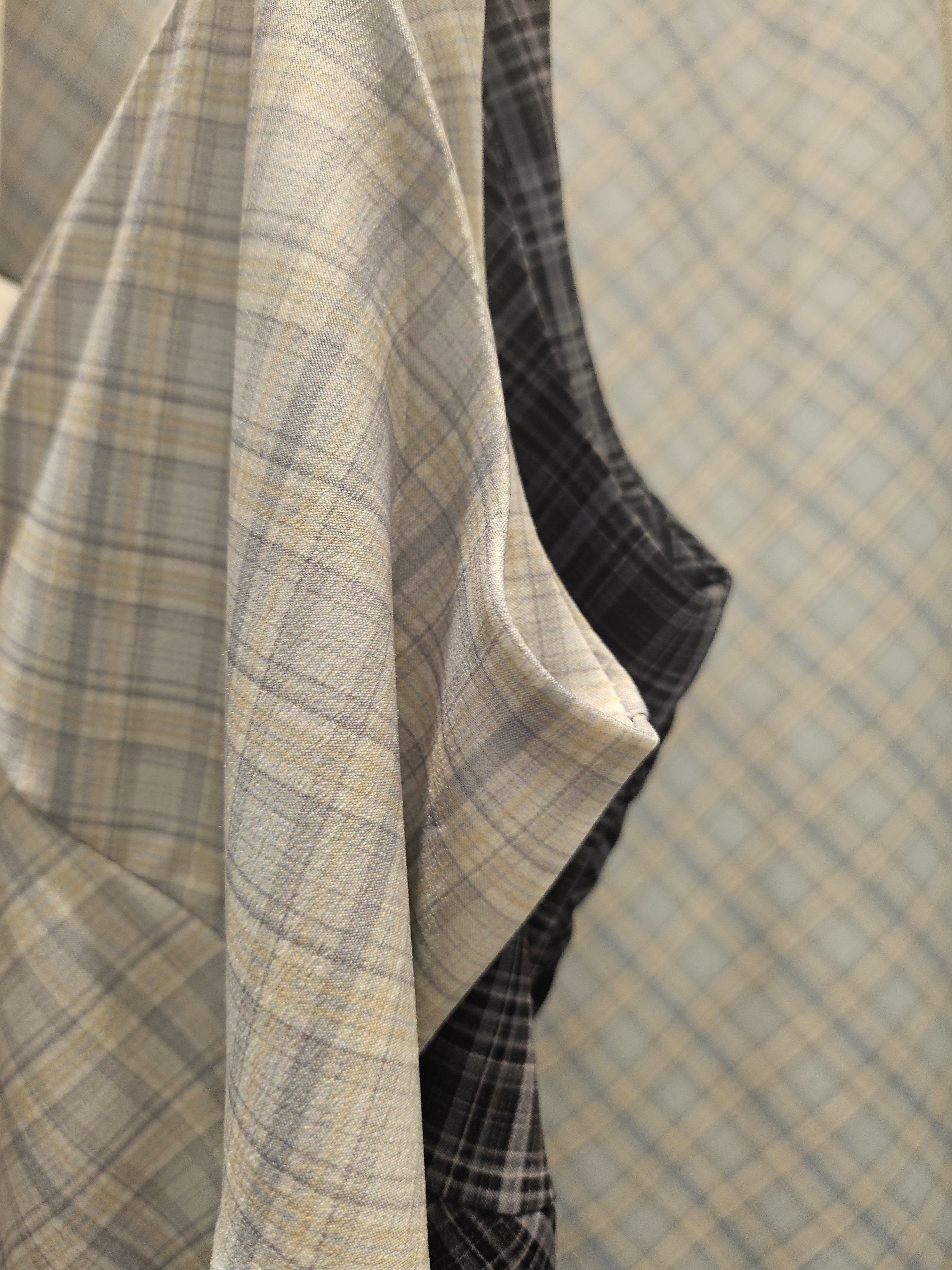 ロングチェックビスチェワンピース | 詳細画像4