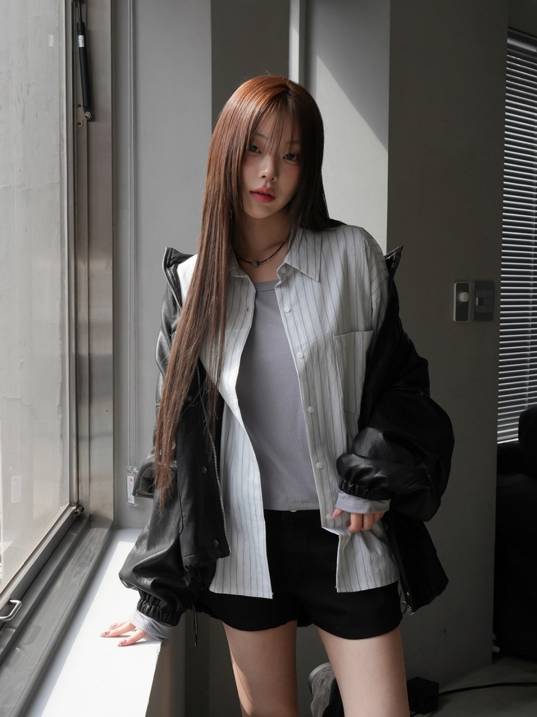 ワンポケットストライプシャツ | 詳細画像10