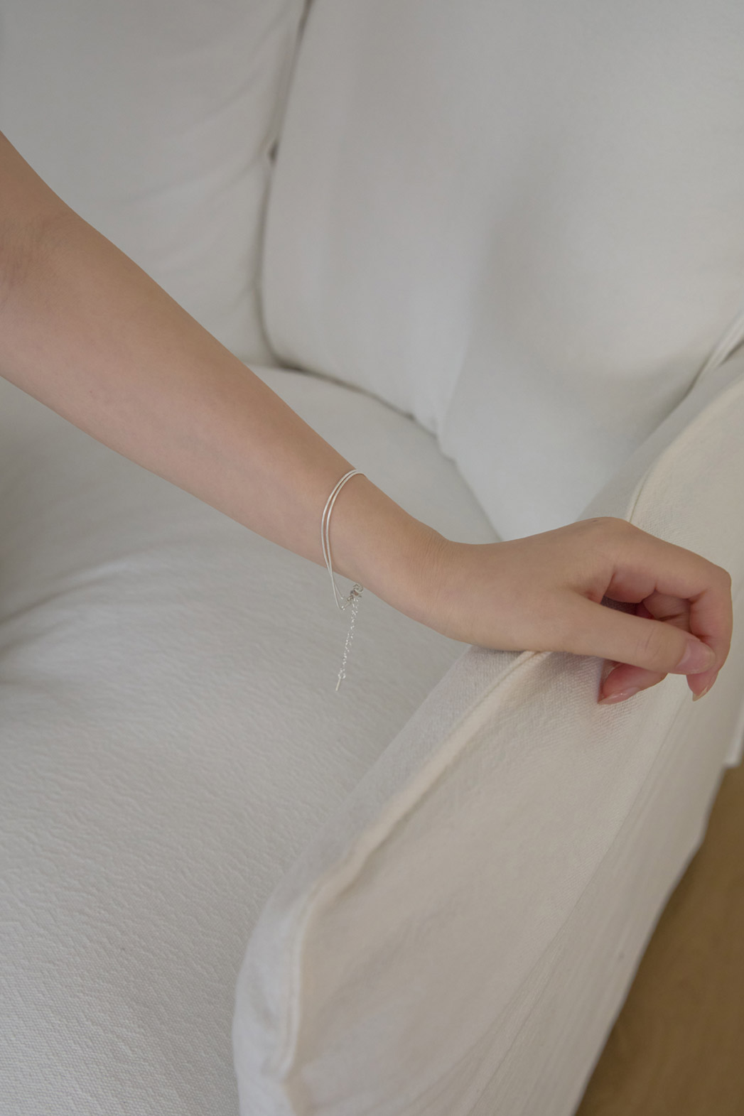 ベーシック無地ブレスレットオールシーズン | 詳細画像2