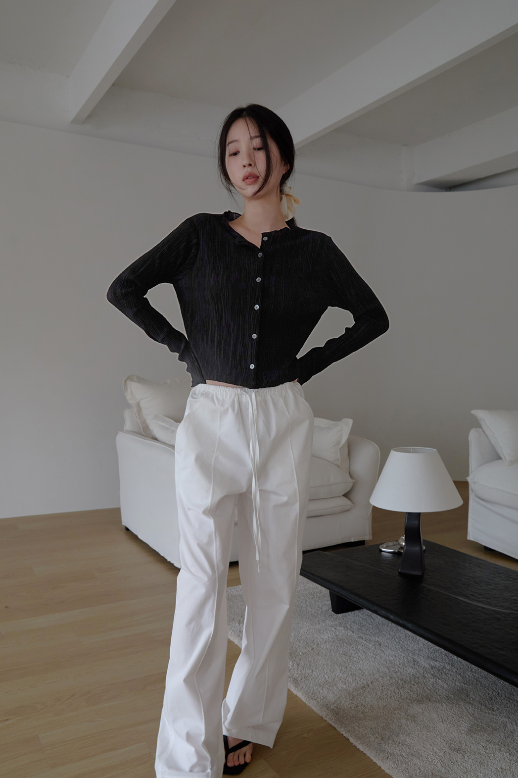 ベロアベーシック無地ヘアゴムオールシーズン | 詳細画像5