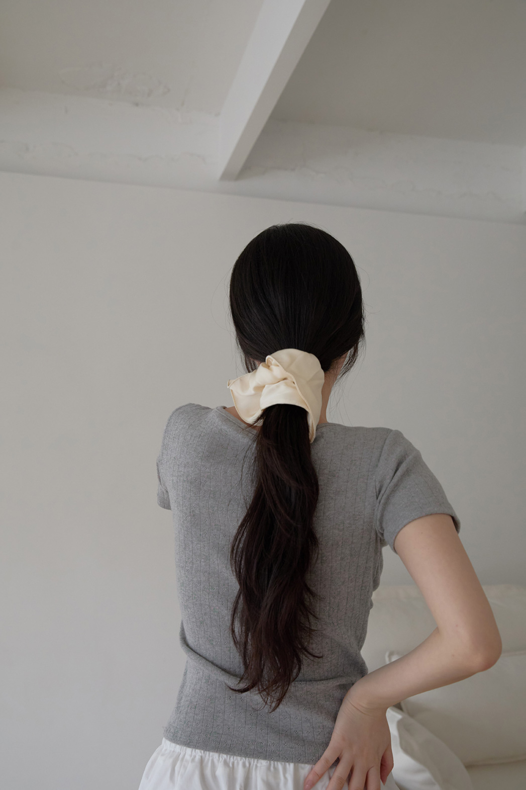 ベロアベーシック無地ヘアゴムオールシーズン | 詳細画像12