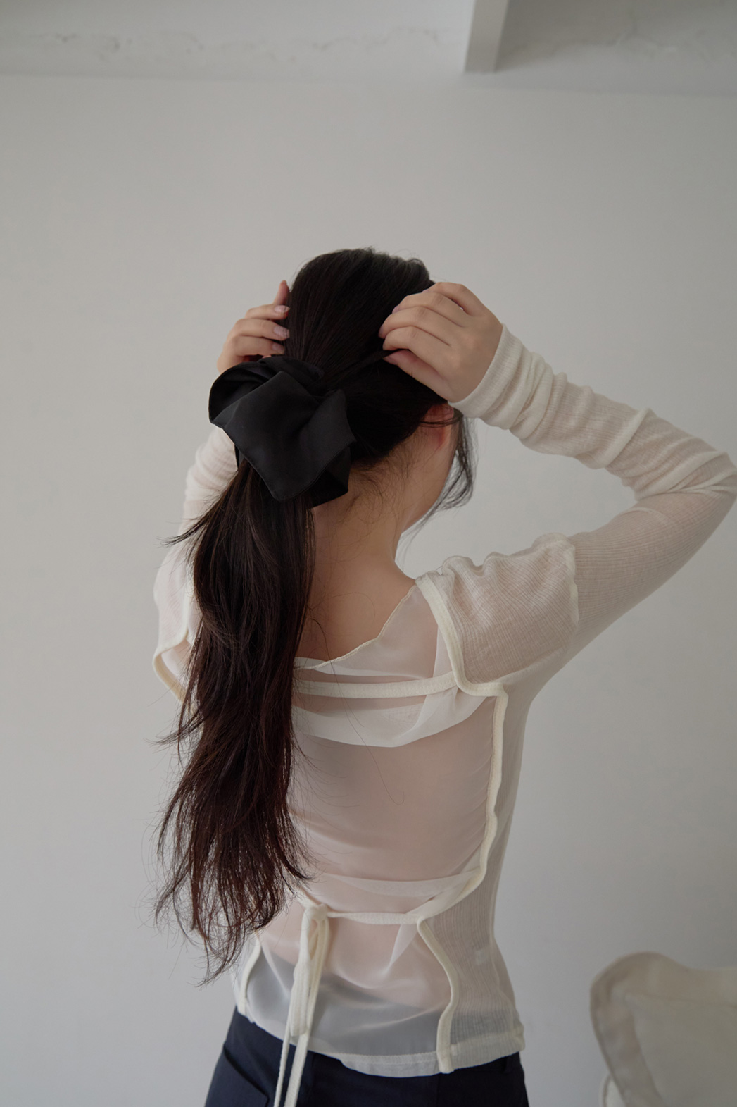 ベロアベーシック無地ヘアゴムオールシーズン | 詳細画像19