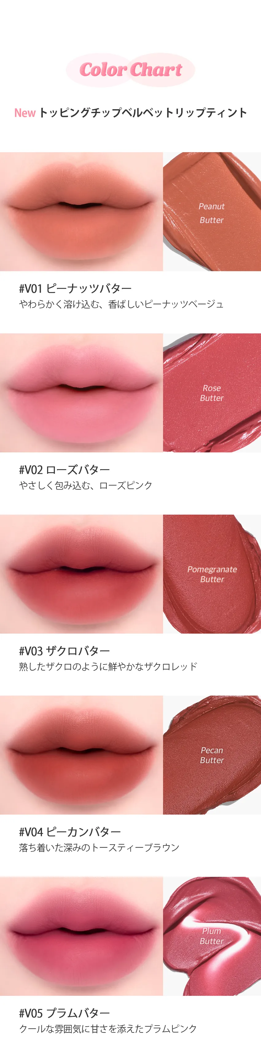 [コリンコ] トッピングチップベルベットリップティント | 詳細画像4