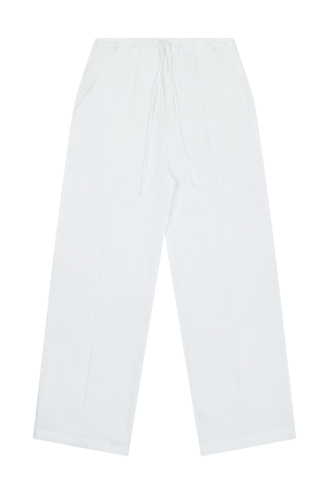 コットンゴムポケットラインセミワイド無地パンツSS秋 | 詳細画像25