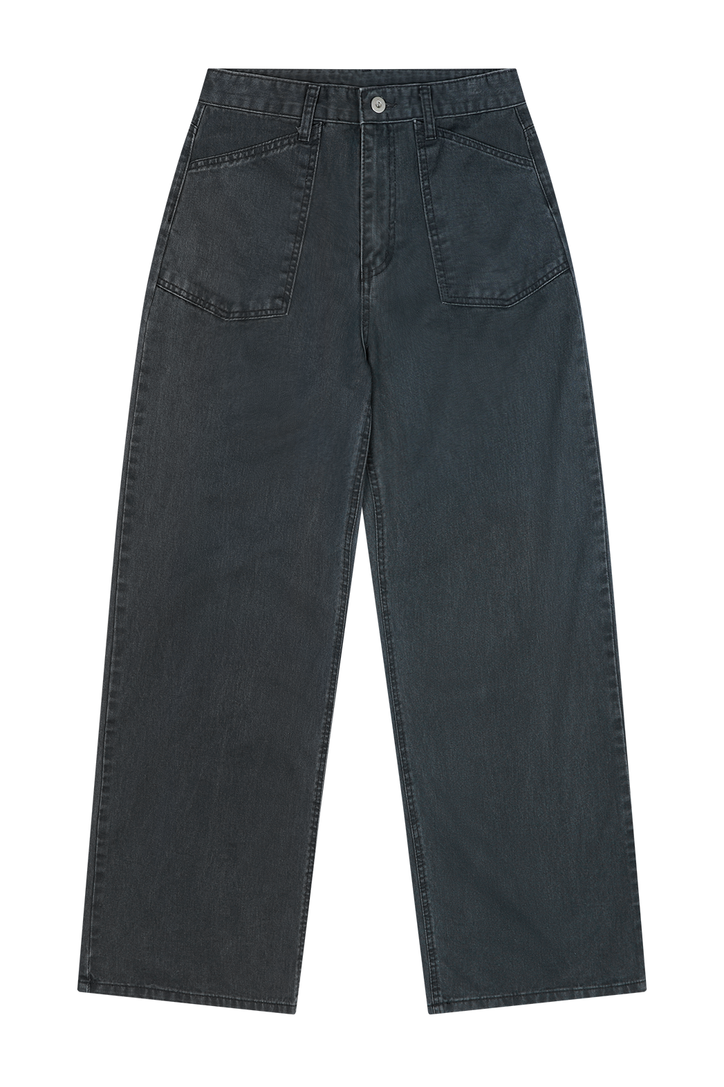 コットンウォッシングポケットワイド無地パンツオールシーズン | 詳細画像23