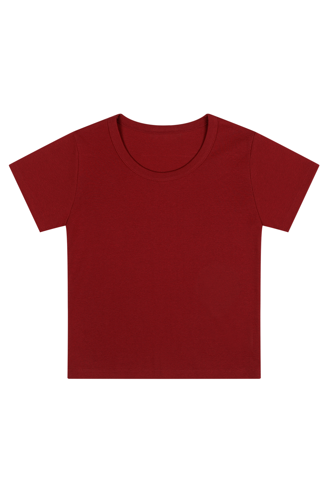 コットンUネックベーシック半袖無地Tシャツオールシーズン | 詳細画像36