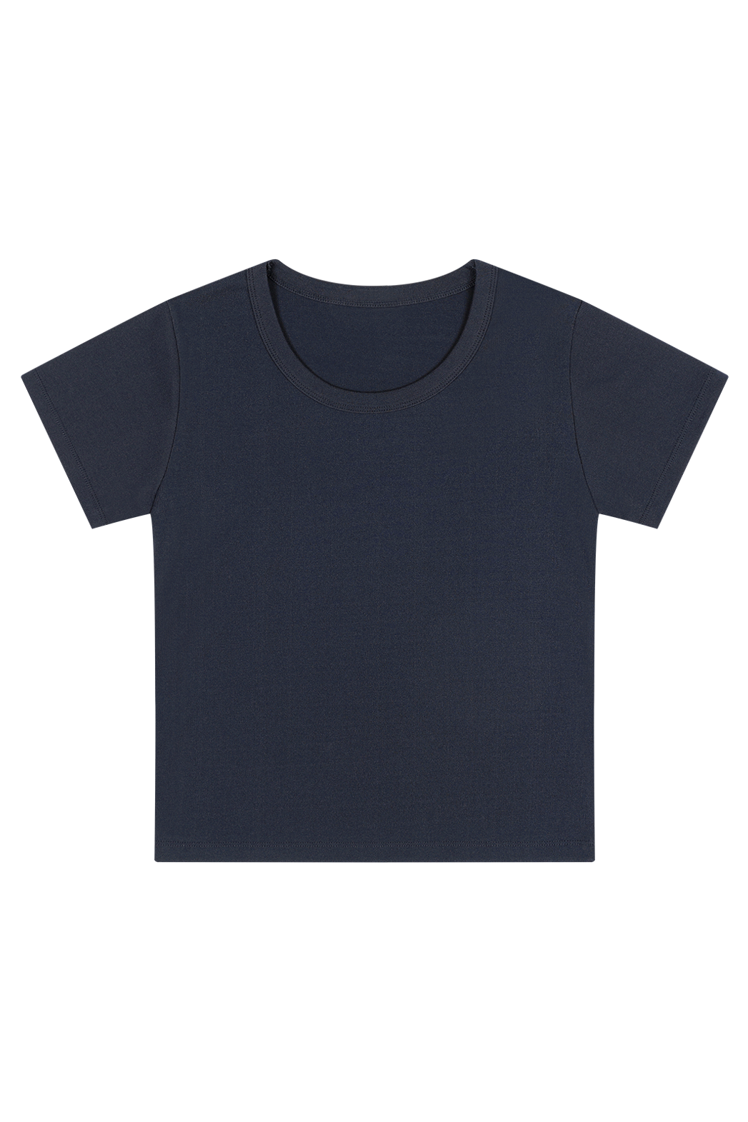 コットンUネックベーシック半袖無地Tシャツオールシーズン | 詳細画像38