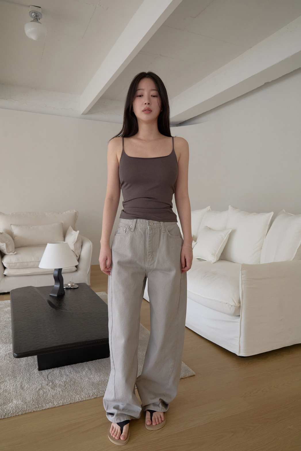 ナイロンUネックスリム無地ニットオールシーズン | 詳細画像15