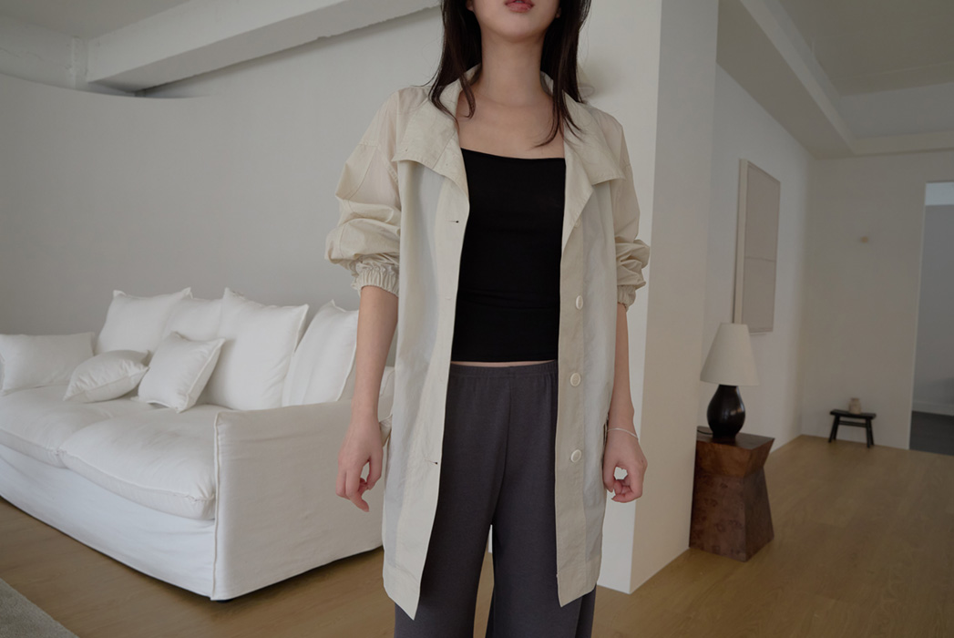 ナイロンUネックスリム無地ニットオールシーズン | 詳細画像30