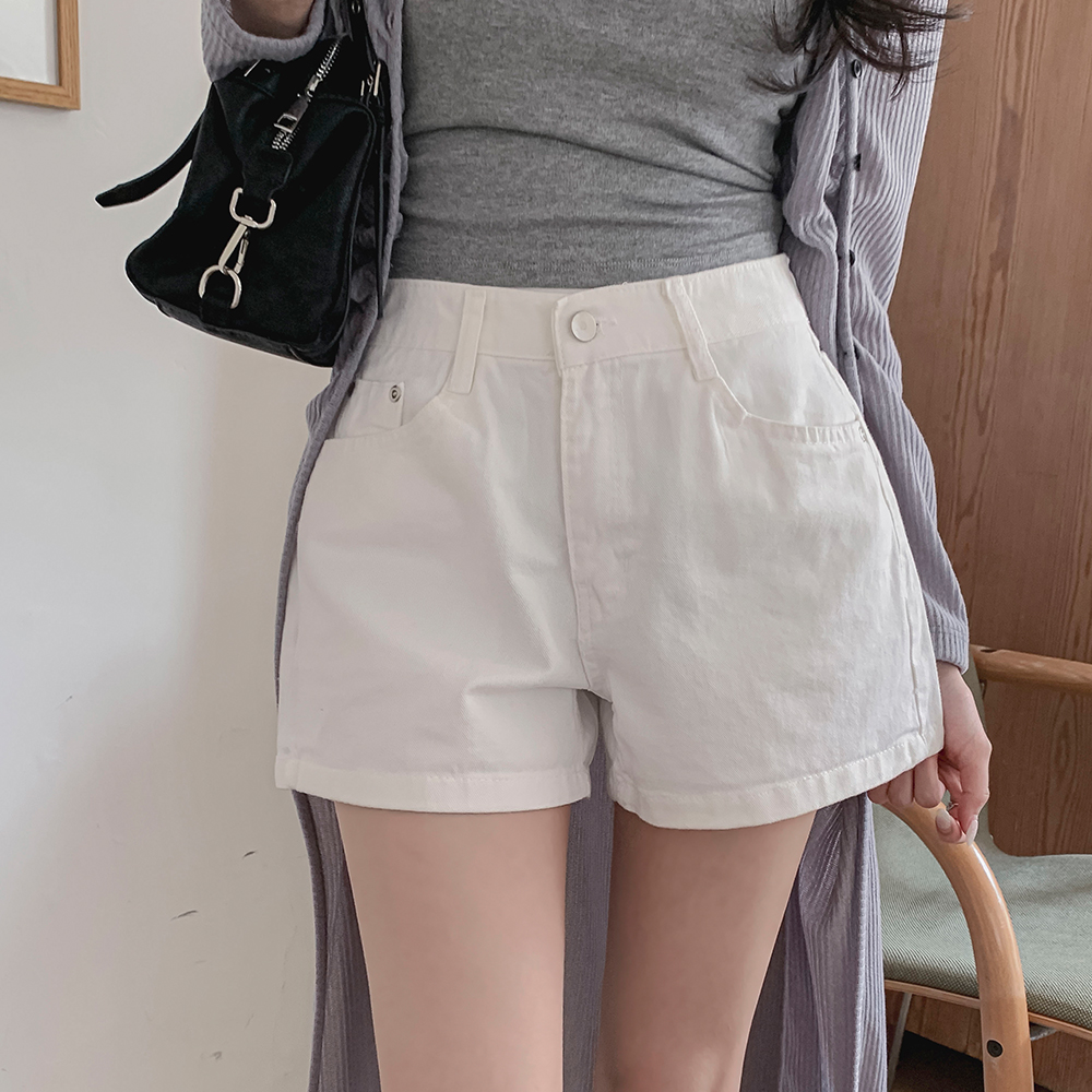 コットンポケットベーシックショートパンツ | レディースファッション