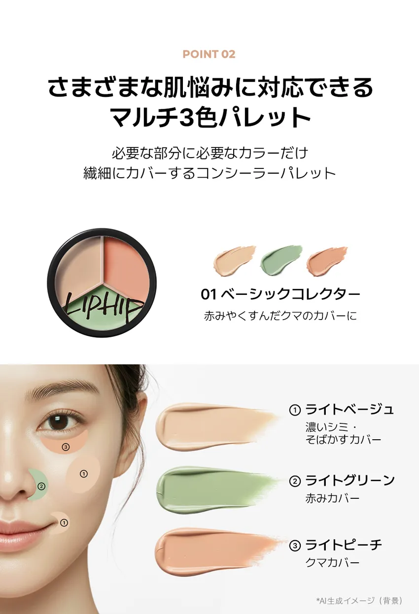 [リップヒップ] マジックカバーコンシーラー | 詳細画像5
