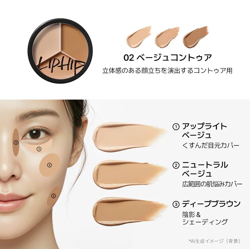 [リップヒップ] マジックカバーコンシーラー | 詳細画像6