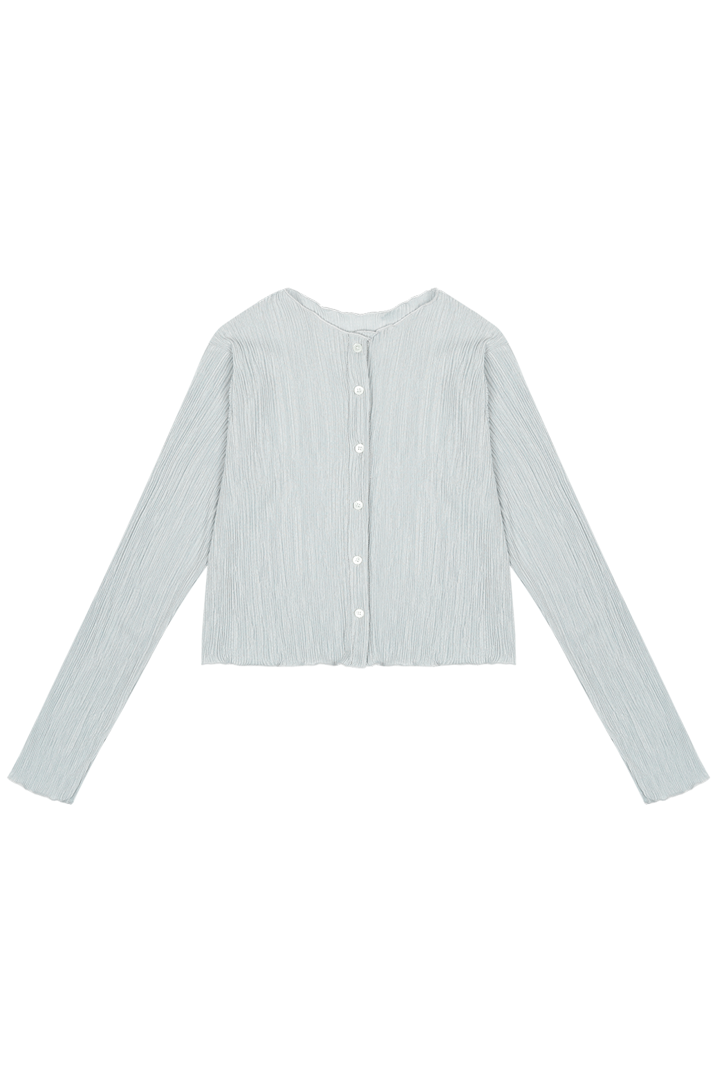 ベルベットベロアプリーツスリム無地ブラウス春夏秋 | 詳細画像40