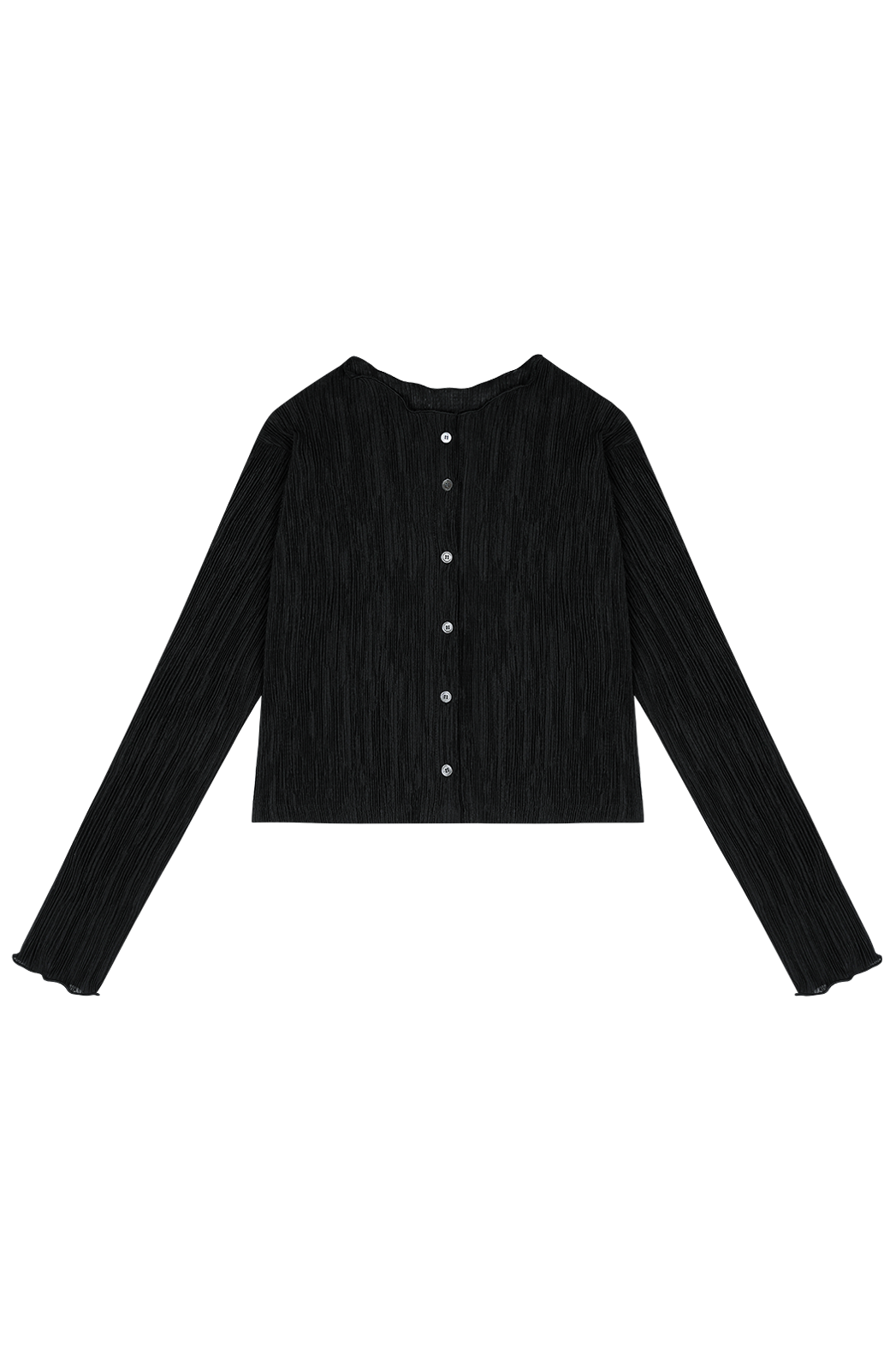 ベルベットベロアプリーツスリム無地ブラウス春夏秋 | 詳細画像41