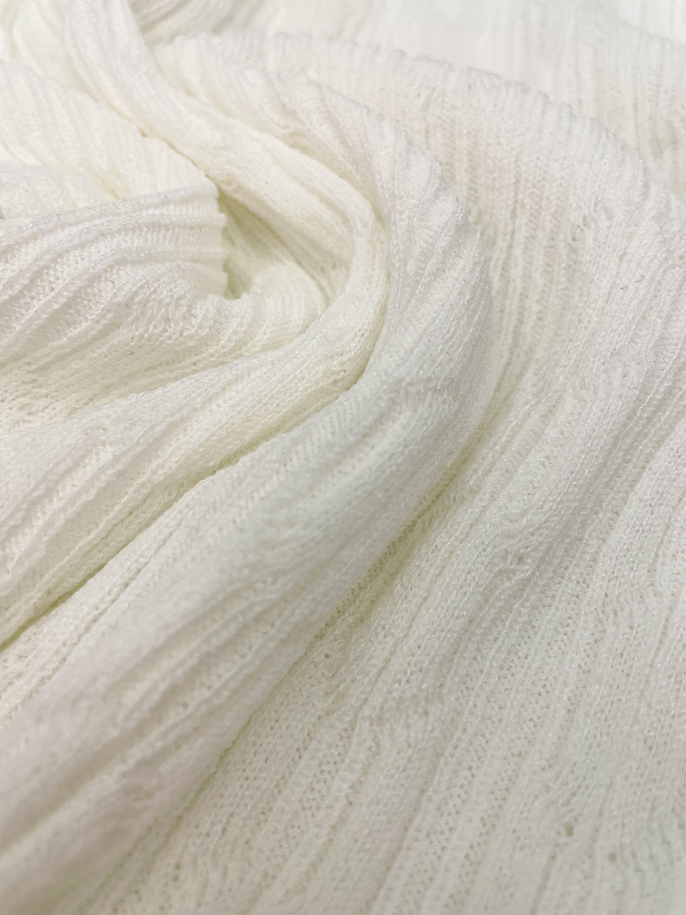 リブレイヤード風ボレロネック半袖ニット | 詳細画像5