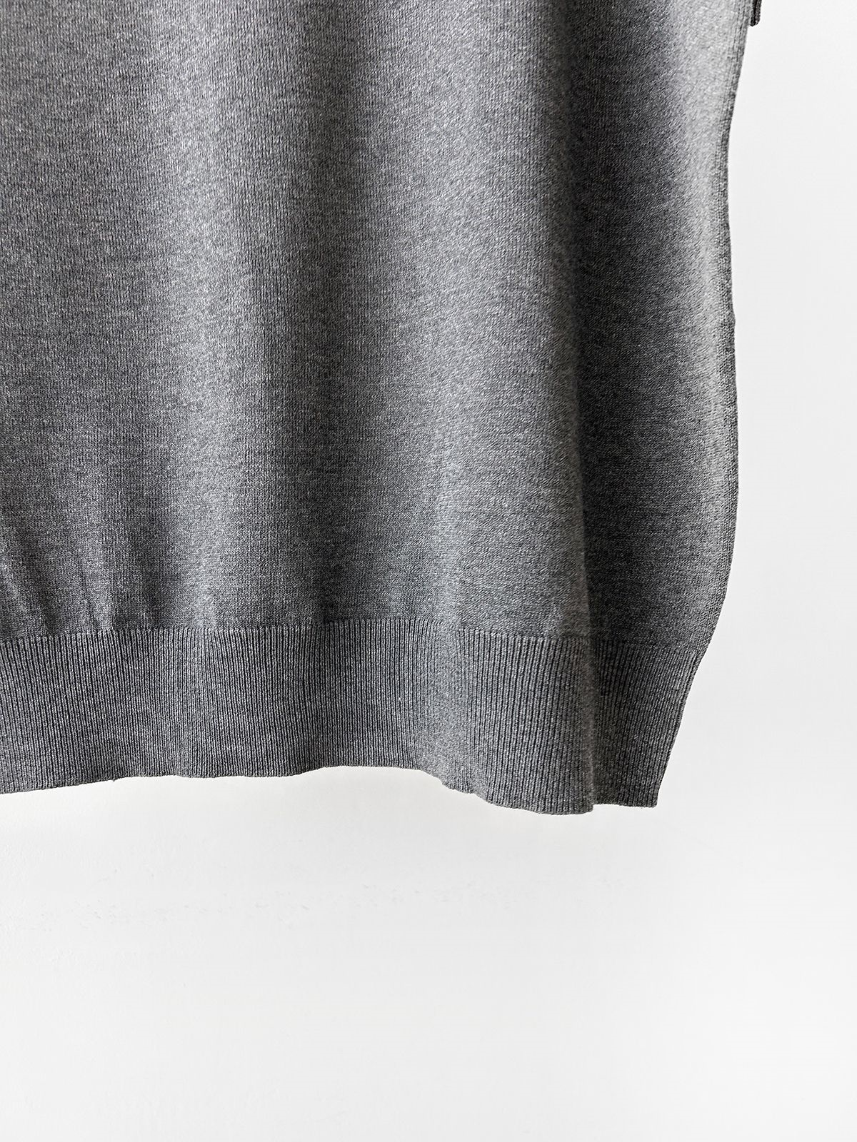 ラウンドネックシンプルベーシックウエストゴムラグランロング半袖無地セットアップスカートニット | 詳細画像32