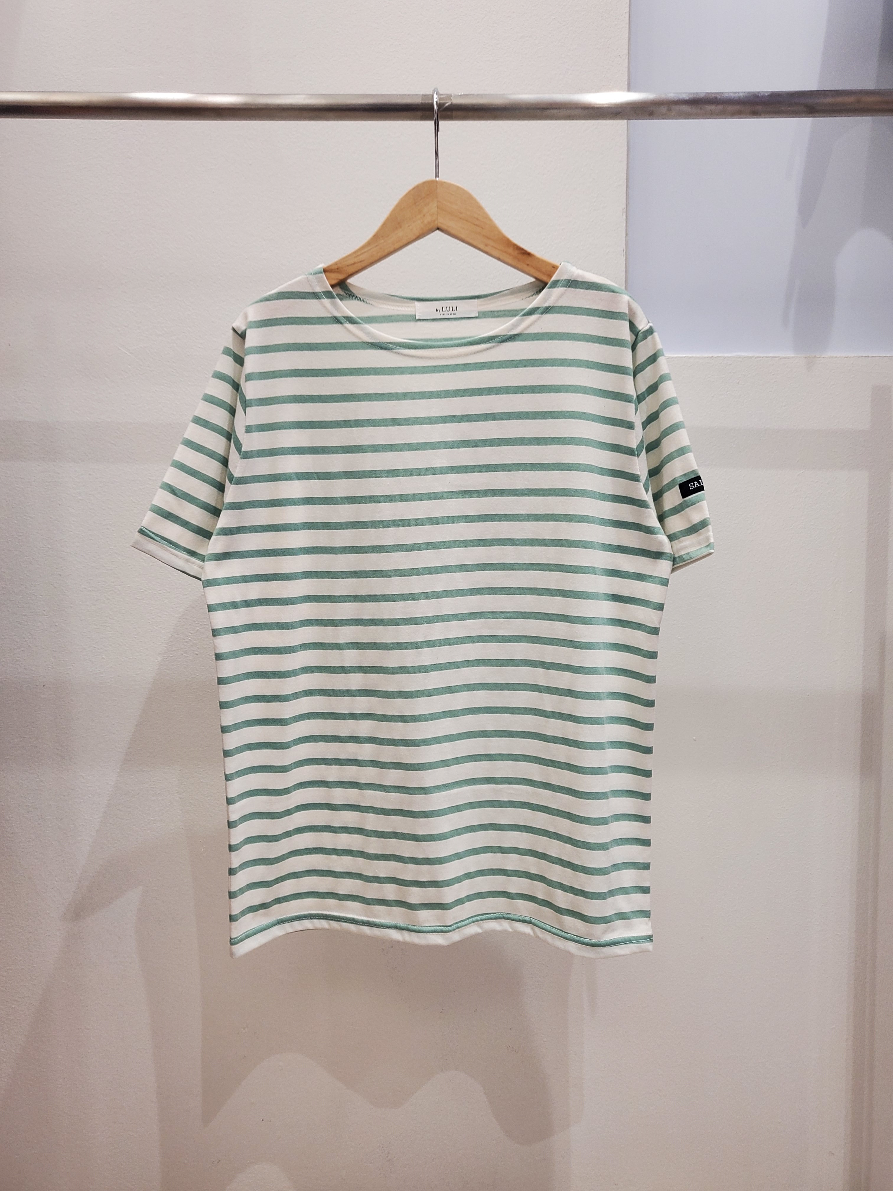 ラウンドネック半袖ボーダーTシャツ | 詳細画像14