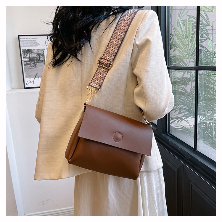 レザー調ショルダーバッグトートバッグショルダーバッグストラップ付2pc セット | 詳細画像10