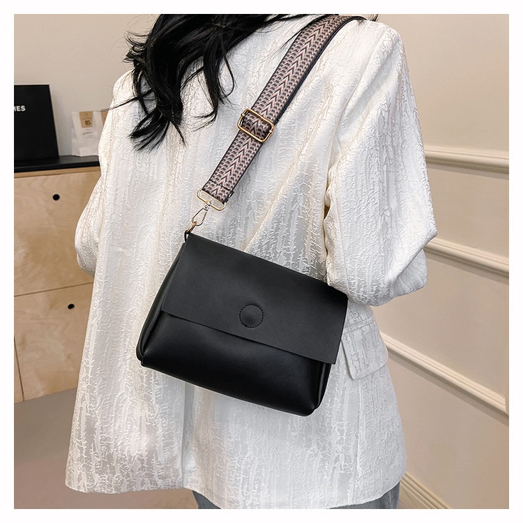 レザー調ショルダーバッグトートバッグショルダーバッグストラップ付2pc セット | 詳細画像14