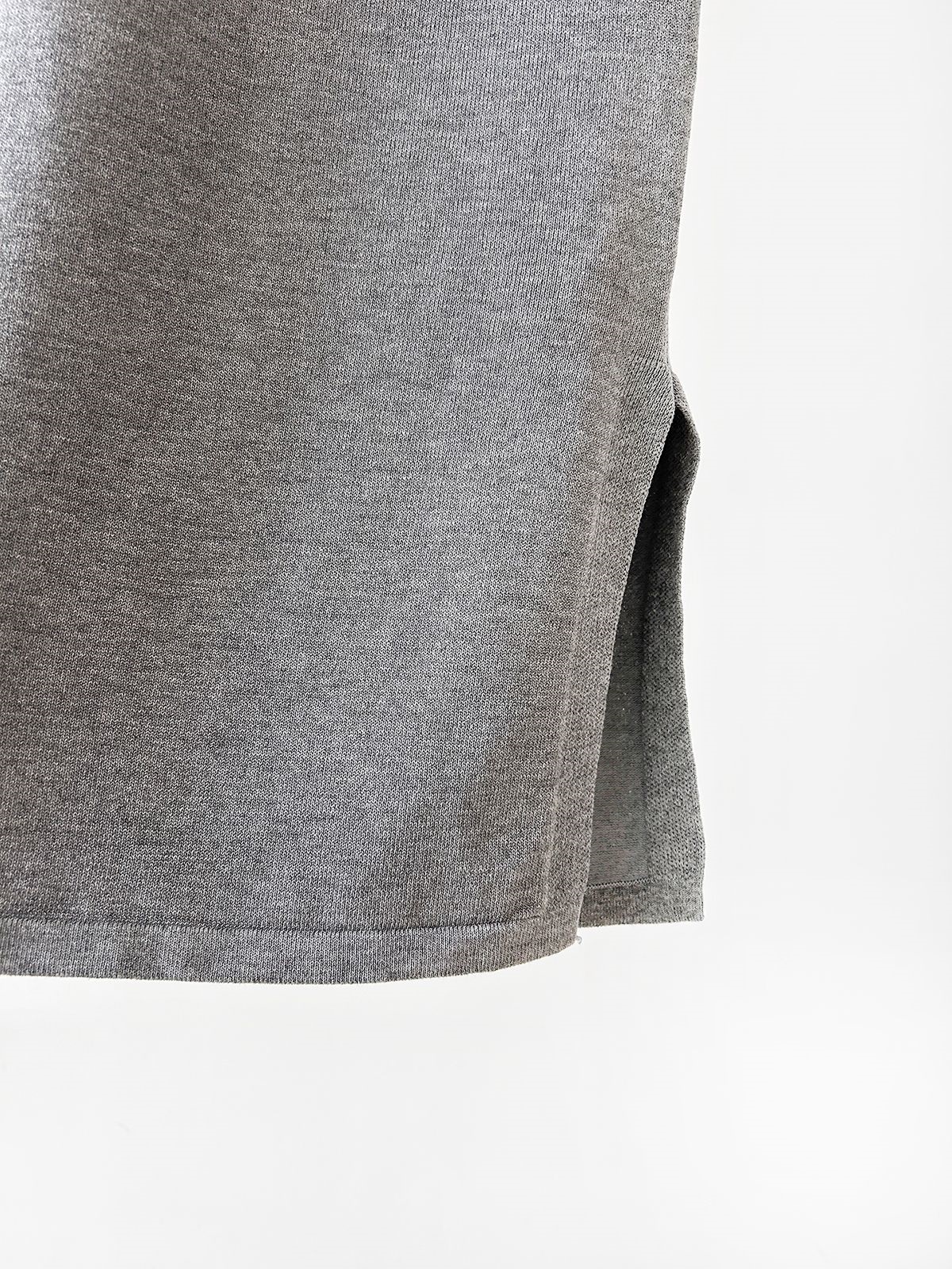 ニット配色Vネックロング半袖ワンピース | 詳細画像41