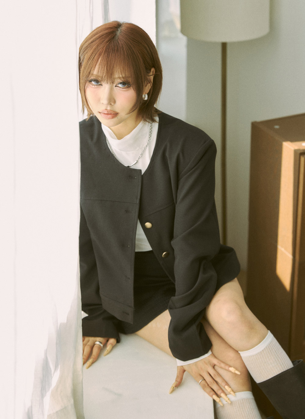 ツイードショートショートパンツ | DHOLIC | 詳細画像6