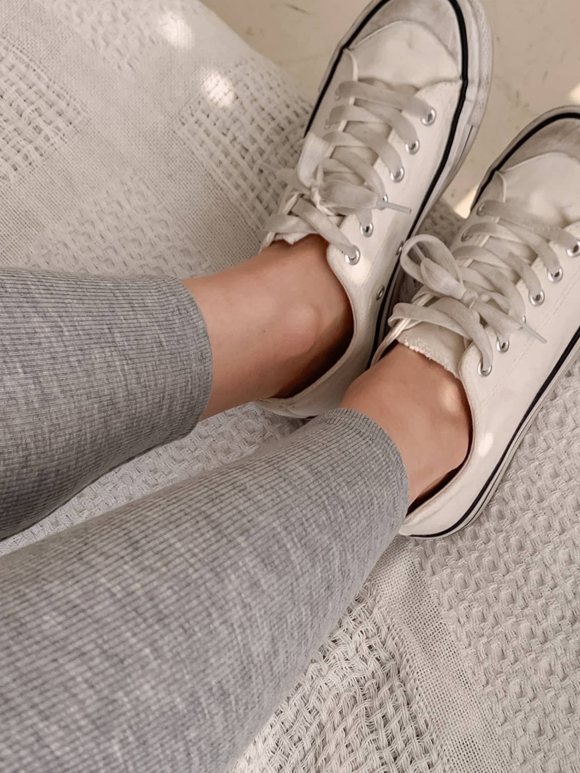 リブストレッチウエストゴムレギンス | 詳細画像9