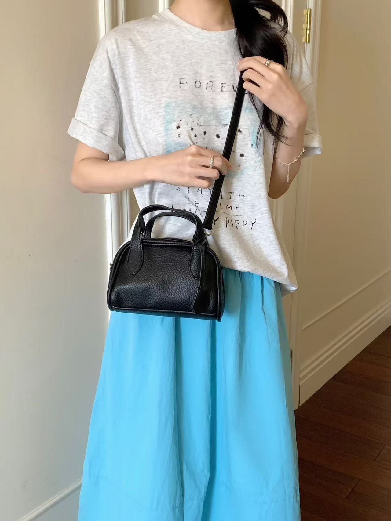 レザー調ミニショルダーバッグ | 詳細画像6