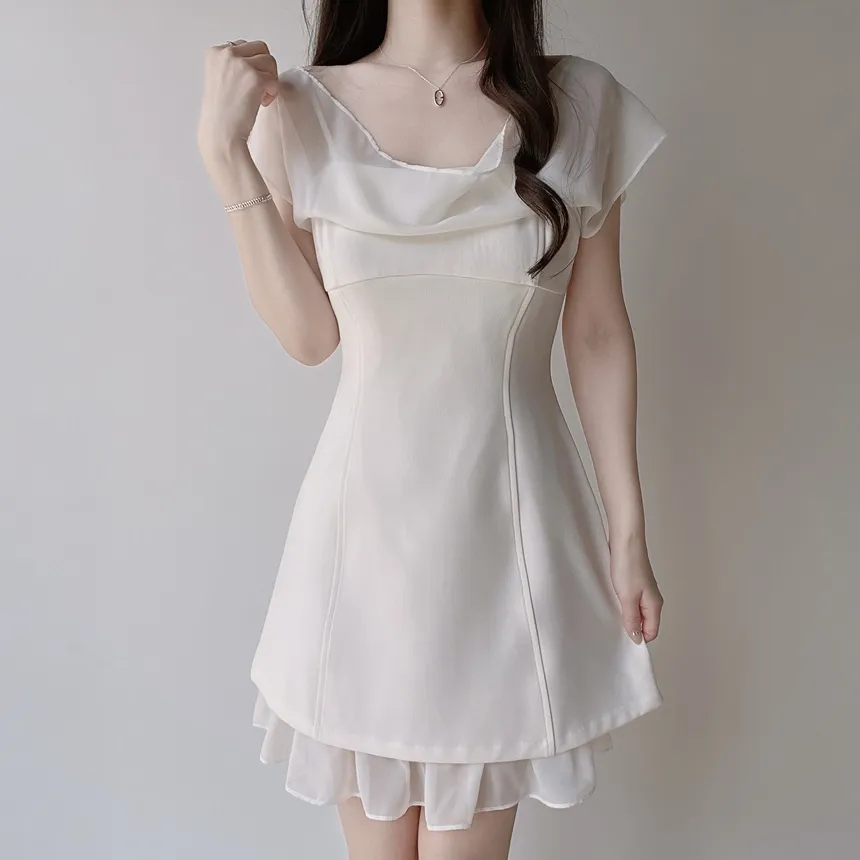 ストラップミニフリルワンピース | mirangmirang | 詳細画像5