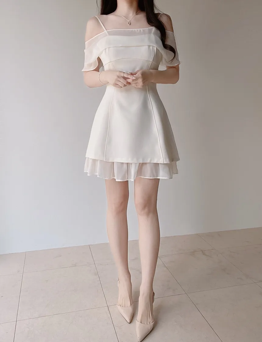 ストラップミニフリルワンピース | mirangmirang | 詳細画像8