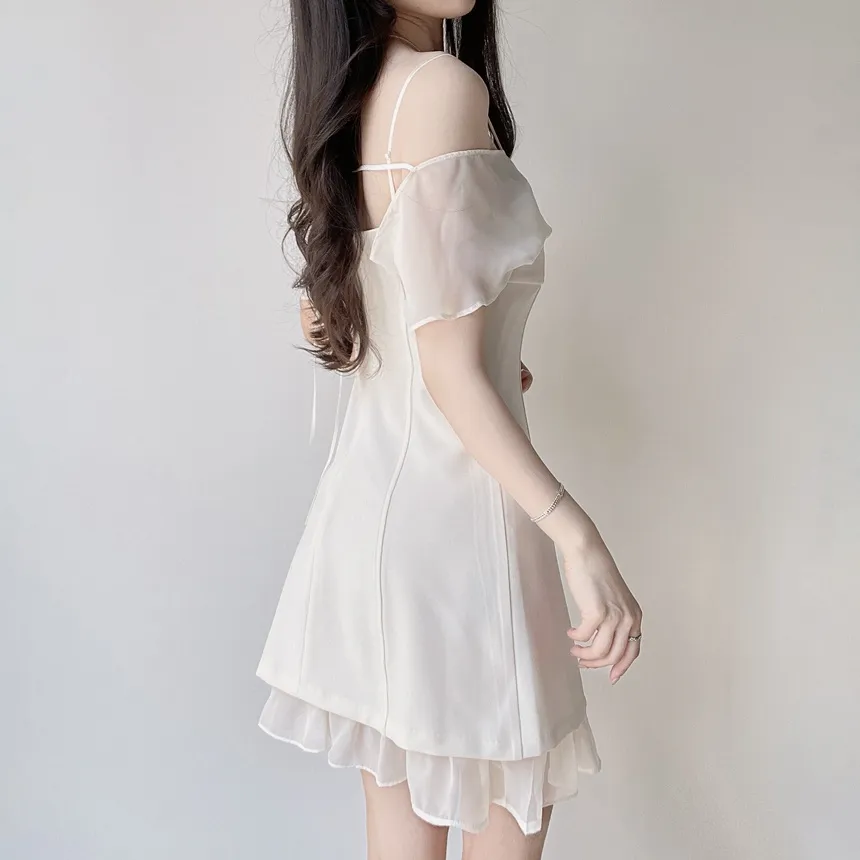 ストラップミニフリルワンピース | mirangmirang | 詳細画像14