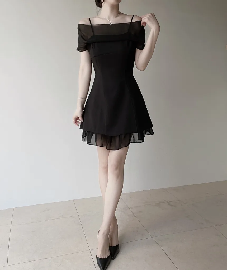 ストラップミニフリルワンピース | mirangmirang | 詳細画像22