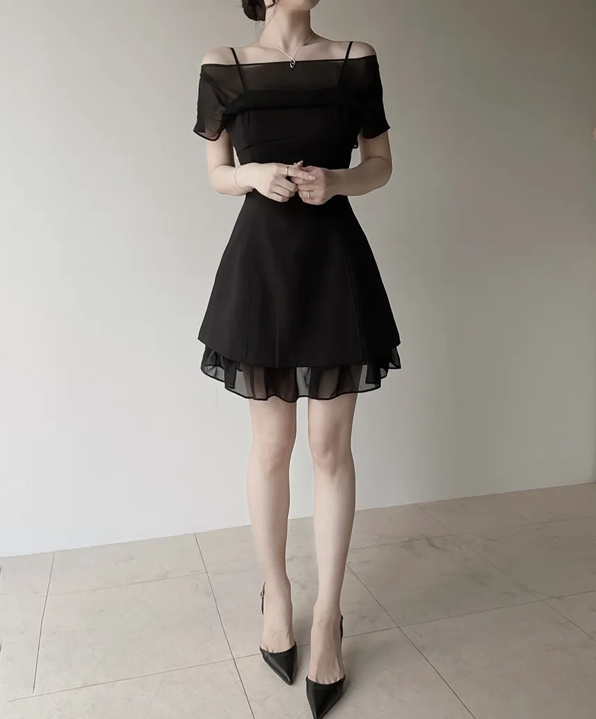 ストラップミニフリルワンピース | mirangmirang | 詳細画像23