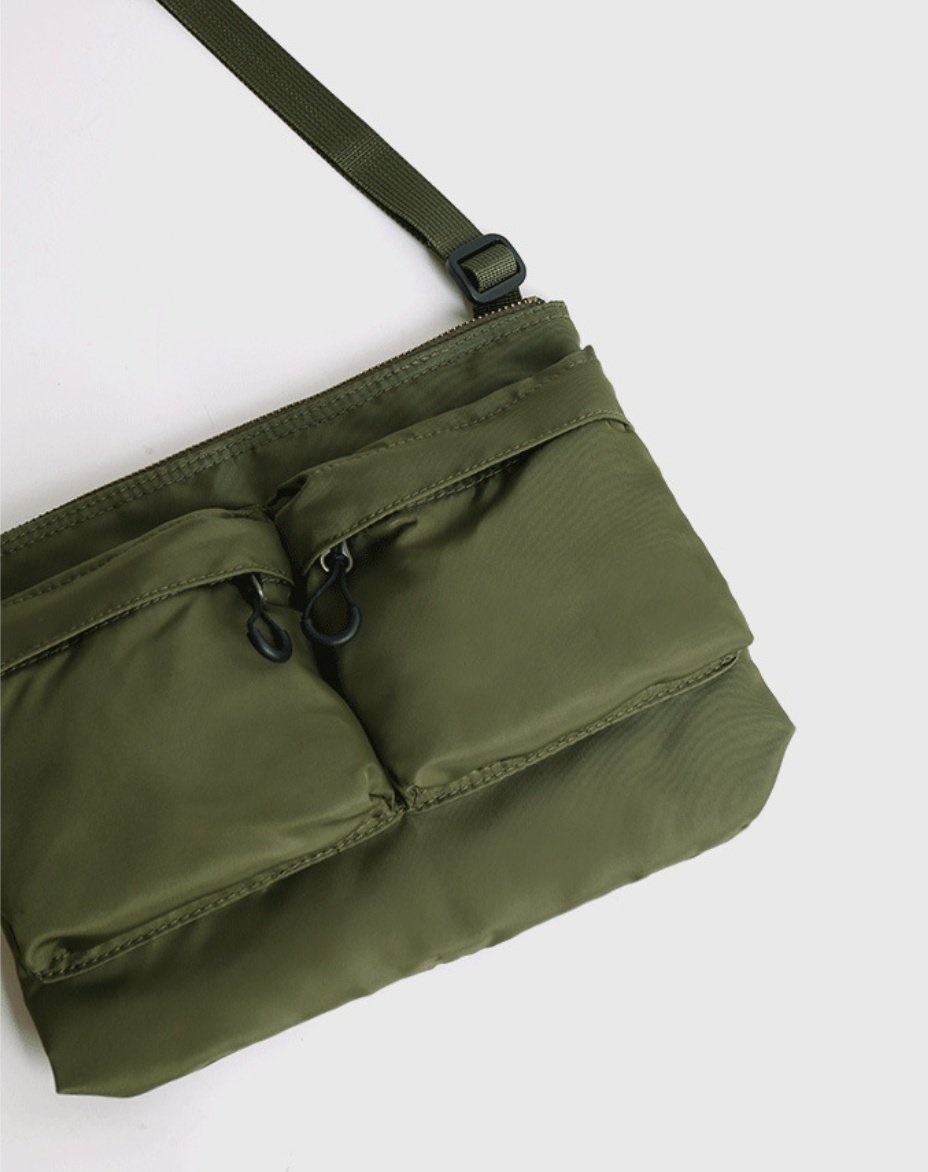 ジップアップポケットショルダーバッグ | 詳細画像9