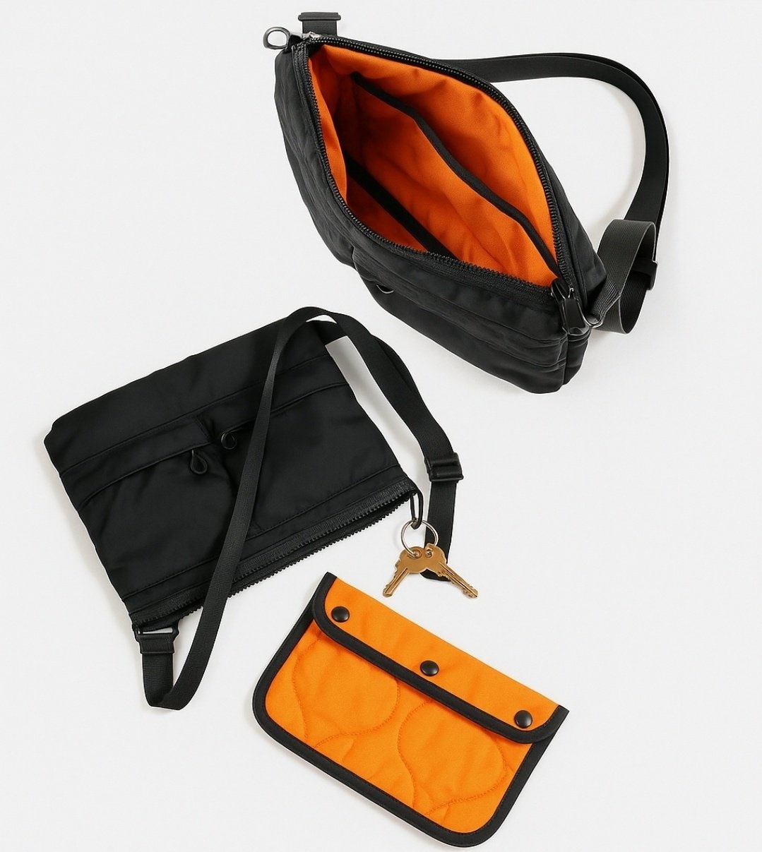 ジップアップポケットショルダーバッグ | 詳細画像11