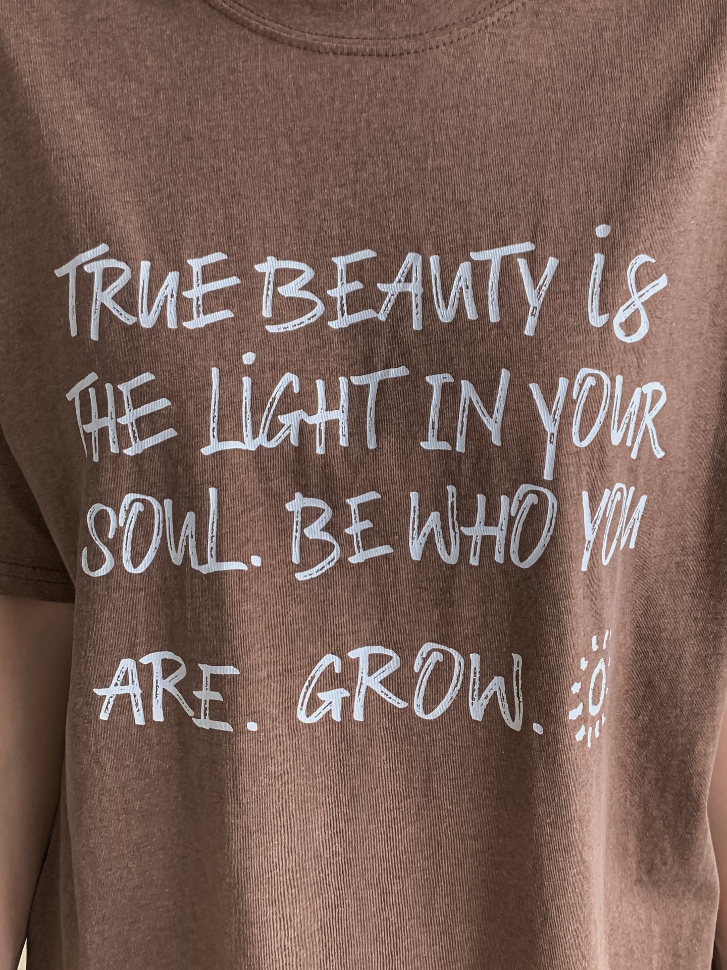 コットンラウンドネック半袖レタリングTシャツ | 詳細画像28