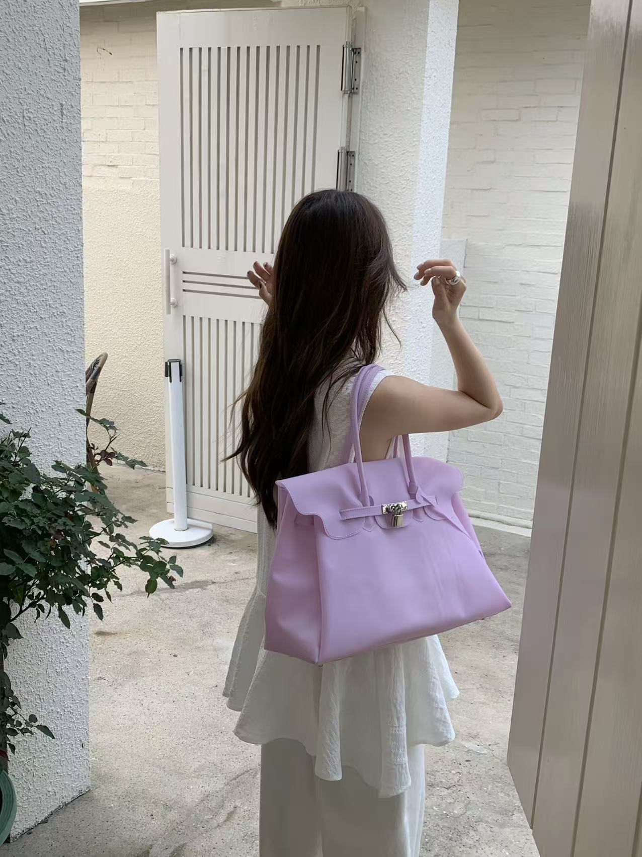 ビッグ無地トートバッグ | 詳細画像7